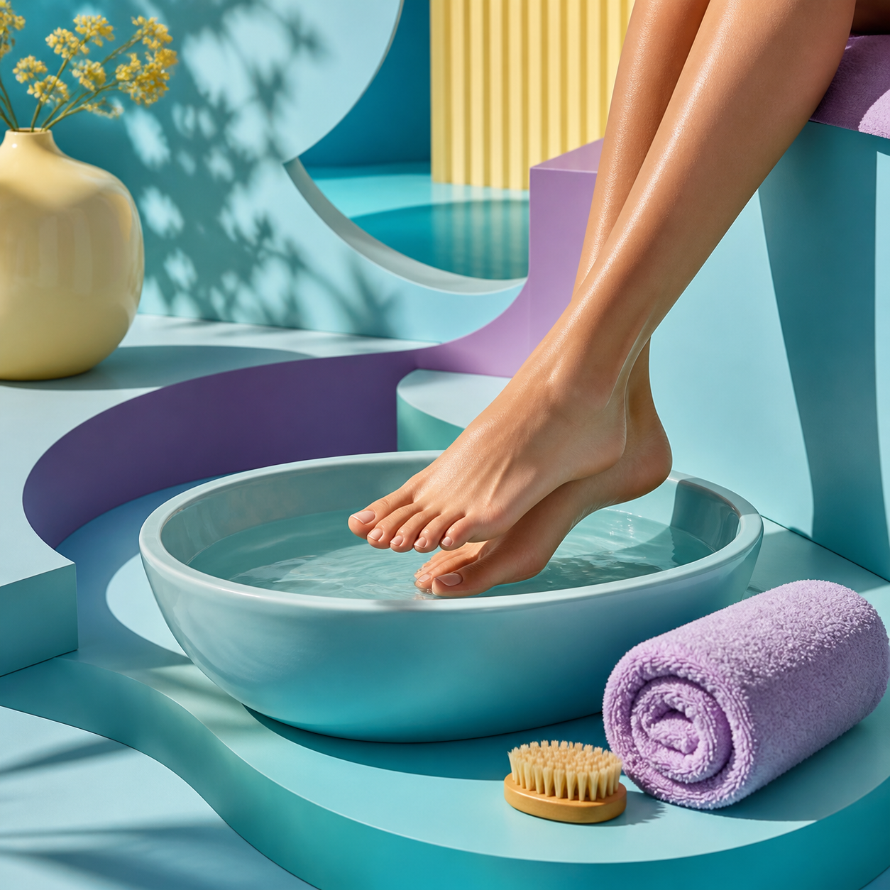 Pedicure at The Nailounge Chiswick